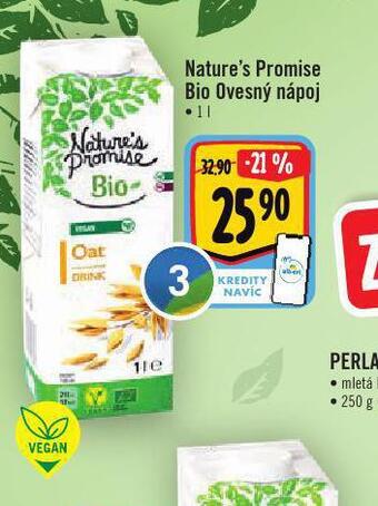 Albert Bio ovesný nápoj nabídka