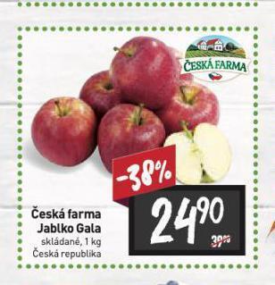 Billa Jablka gala nabídka