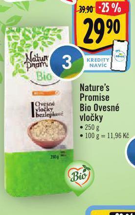 Albert Bio ovesné vločky nabídka