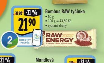 Albert Bombus raw tyčinka nabídka