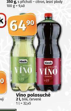 Coop Víno polosuché nabídka