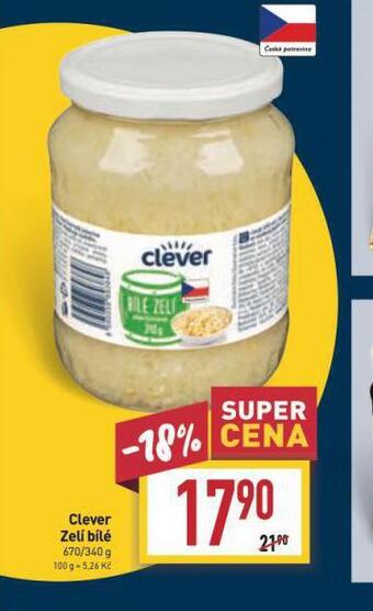 Billa Clever zelí bílé nabídka