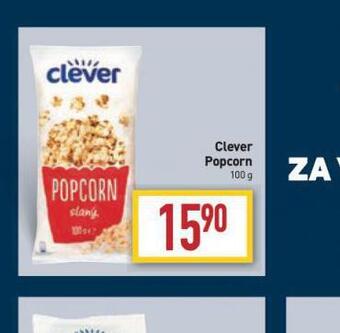 Billa Clever popcorn nabídka