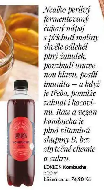 Rossmann Kombucha, 500 ml nabídka