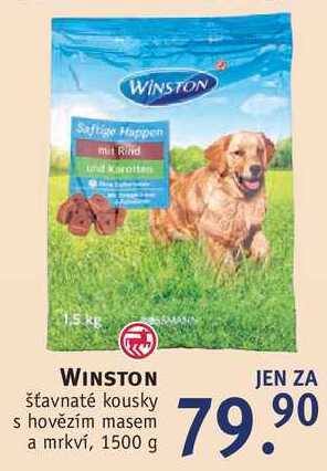 Winston šťavnaté kousky, 1500 g