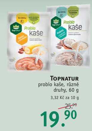 Rossmann Topnatur probio kaše, 60 g nabídka
