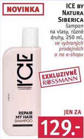 Rossmann Ice by natura siberica šampon na vlasy, 250 ml nabídka