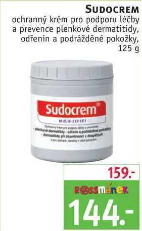 Rossmann Sudocrem ochranný krém, 125 g nabídka