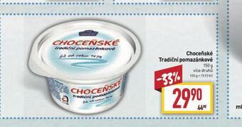 Billa Choceňské tradiční pomazánkové nabídka