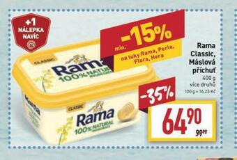 Billa Rama classic, máslová příchuť nabídka