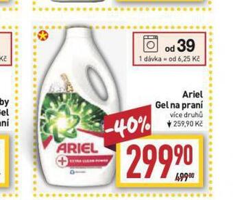 Billa Ariel gel na praní nabídka