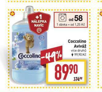 Billa Coccolino aviváž nabídka