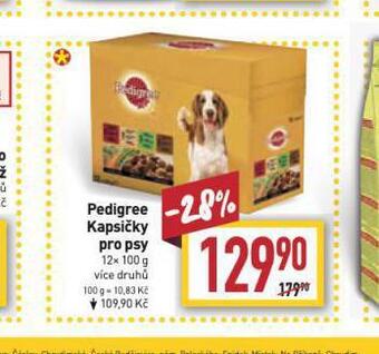 Billa Pedigree kapsičky pro psy nabídka