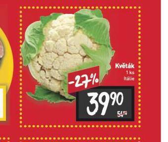 Billa Květák nabídka