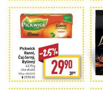 Billa Pickwick čaj nabídka