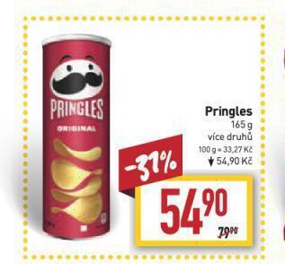 Billa Pringles nabídka