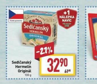 Billa Sedlčanský hermelín originál nabídka
