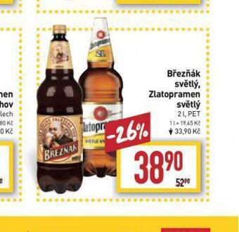 Billa Pivo březňák nabídka