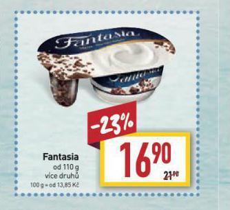 Billa Fantasia nabídka