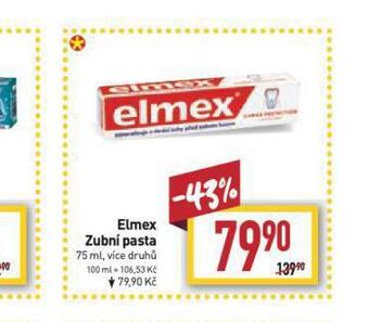 Billa Elmex zubní pasta nabídka