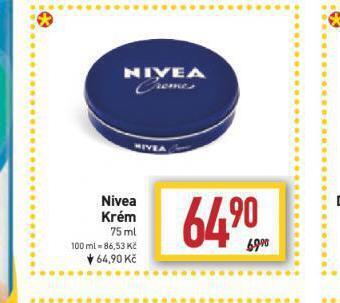 Billa Nivea krém nabídka