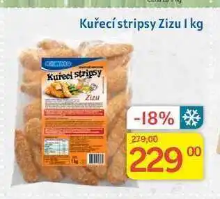 Kubík potraviny Nowaco zizu kuřecí stripsy 1 kg nabídka
