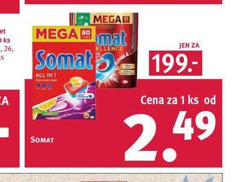 Rossmann Somat tablety do myčky nabídka