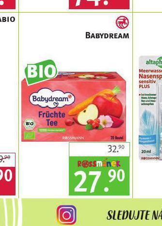 Rossmann Babydream nabídka