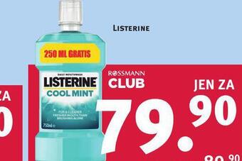 Rossmann Listerine ústní voda nabídka