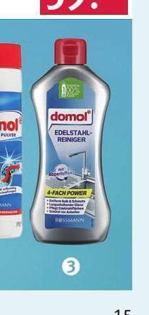Rossmann Domol čistič na nerez nabídka