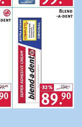 Rossmann Blend a dent fixační krém nabídka