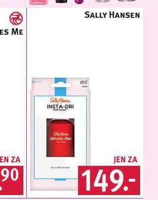 Rossmann Sally hansen nabídka