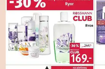 Rossmann Ryor kosmetika nabídka