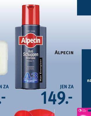 Rossmann Alpecin šampon nabídka