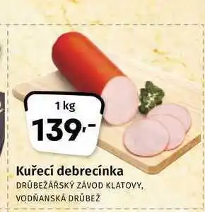 Coop Kuřecí debrecínka 1kg nabídka