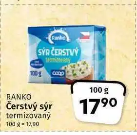 Coop Ranko čerstvý sýr 100g nabídka