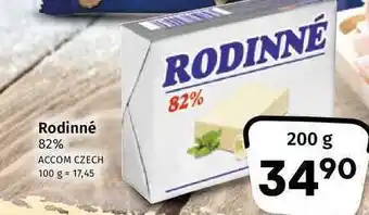 Coop Rodinné 200g, vybrané druhy nabídka