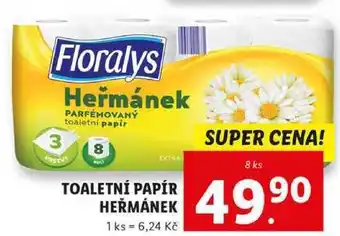 Lidl Toaletní papír heřmánek, 8 ks nabídka