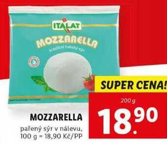 Lidl Mozzarella, 200 g nabídka