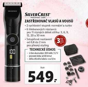Lidl Zastřihovač vlasů a vousů nabídka