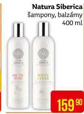 Teta Natura siberica šampony, balzámy 400 ml nabídka