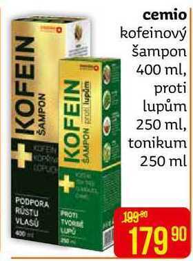 Teta Cemio kofeinový šampon 400 ml nabídka