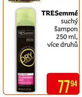 Teta Tresemmé suchý šampon 250 ml, více druhů nabídka