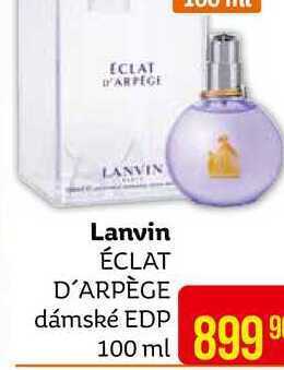 Teta Lanvin éclat d'arpège dámské edp 100 ml nabídka
