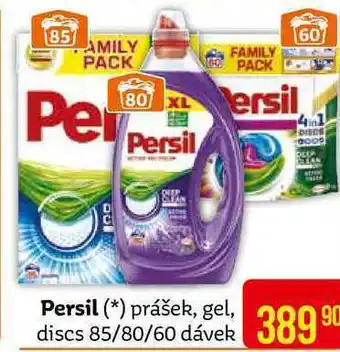 Teta Persil (*) prášek, gel, discs 85/80/60 dávek nabídka