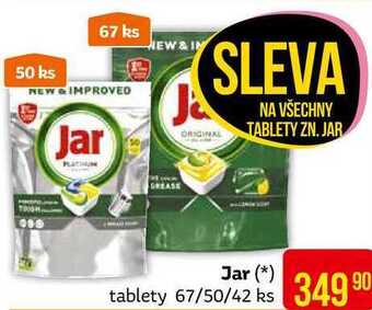 Teta Jar (*) tablety 67/50/42 ks nabídka