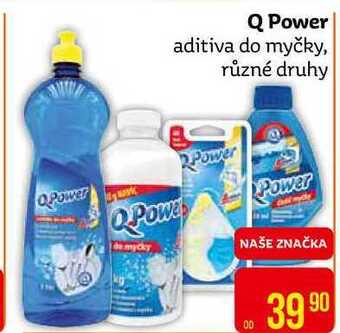Teta Q power aditiva do myčky, různé druhy nabídka
