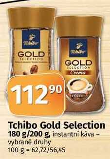 Coop Tchibo gold selection 180 g/200 g nabídka