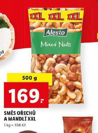 Lidl Směs ořechů a mandlí xxl nabídka