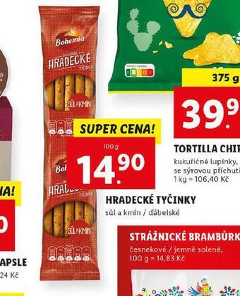 Lidl Hradecké tyčinky nabídka